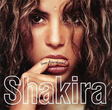 shakira album covers oral fixation trivia